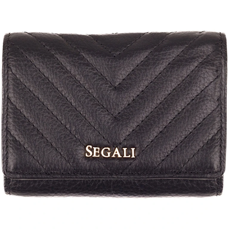 Women's Leather Wallet 514 black