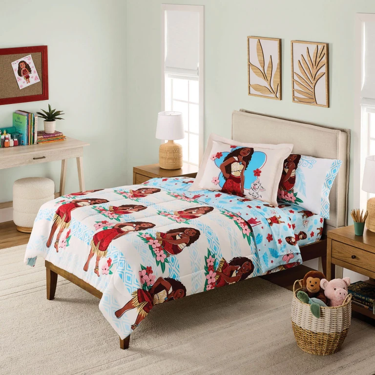 Licensed Kids Bed-in-a-Bag - Twin/Moana:- Twin, Moana
