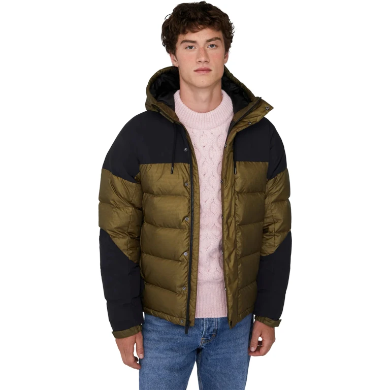 Jeffrey Hooded Down Puffer Jacket - Regular - Men's