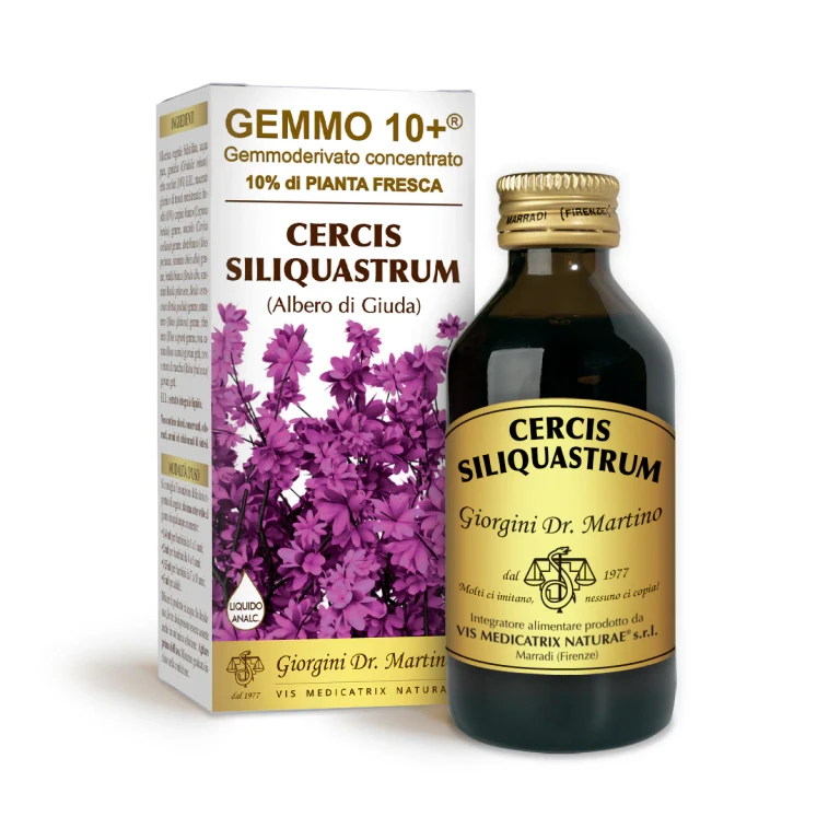 gemmo 10+ judas tree 100 ml non-alcoholic liquid