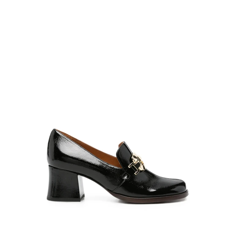 Teil Buckle-detail Patent Loafers