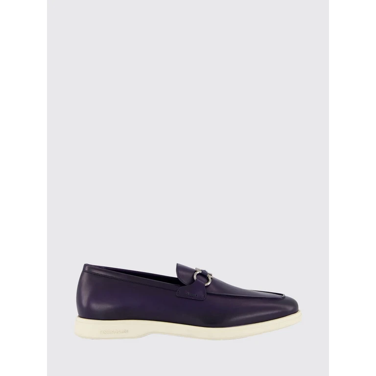Gancini Leather Loafers (028298778818009)
