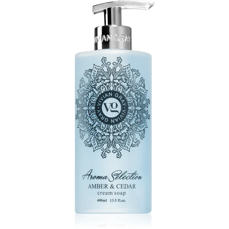 Aroma Selection Amber & Cedar Liquid Cream Soap 400ml