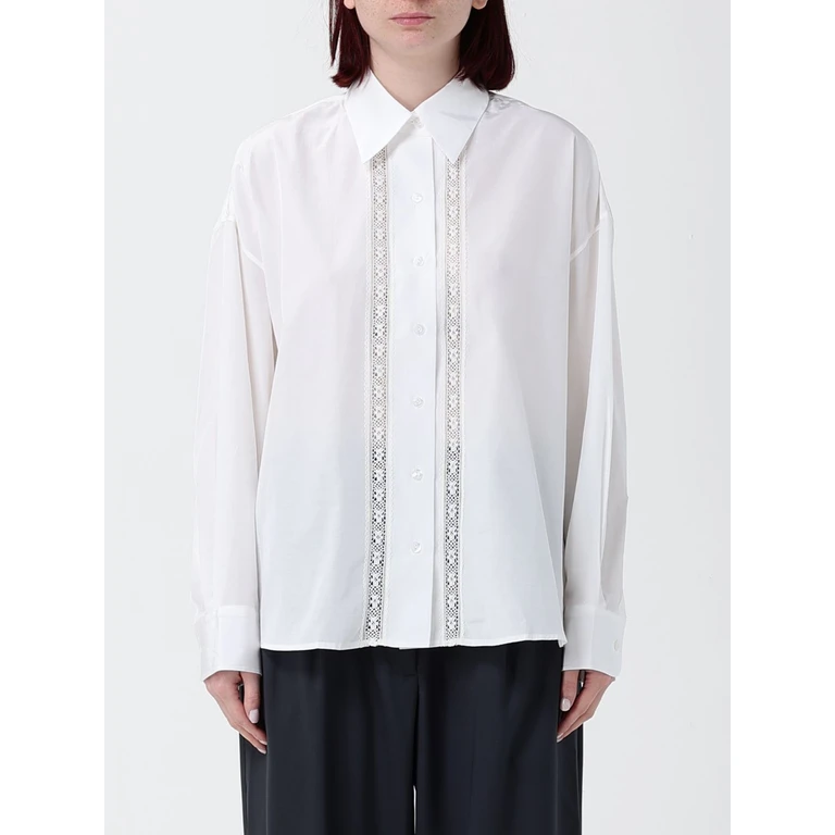 Cotton Poplin Shirt (261046WHITE)
