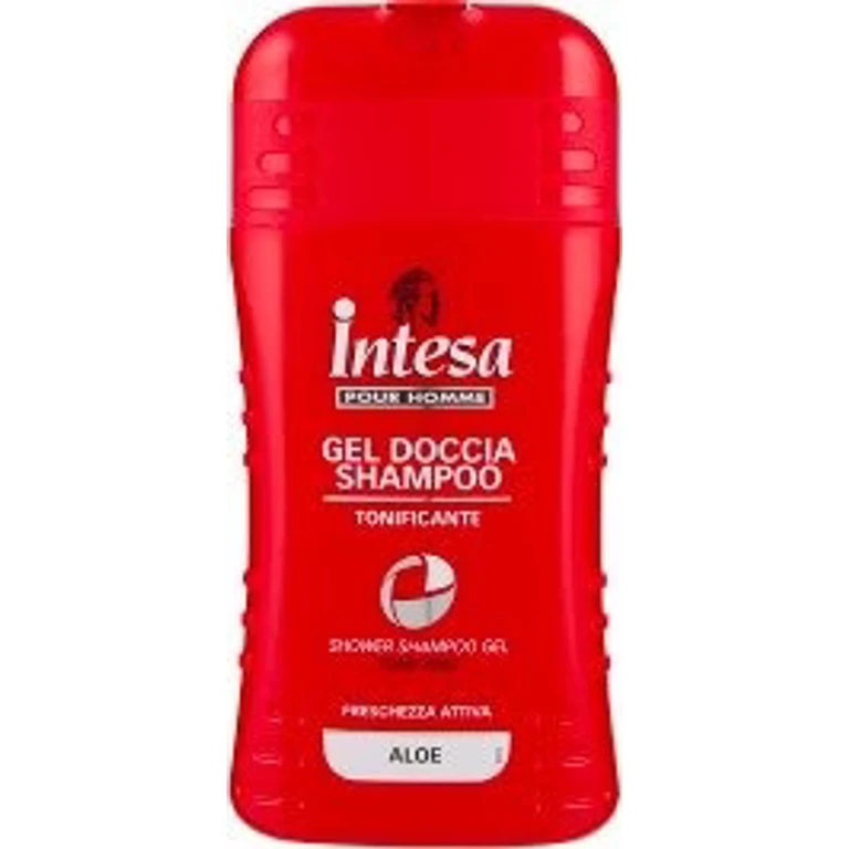 For Men, Energizing Shower Gel Shampoo With Aloe Vera 250 Ml