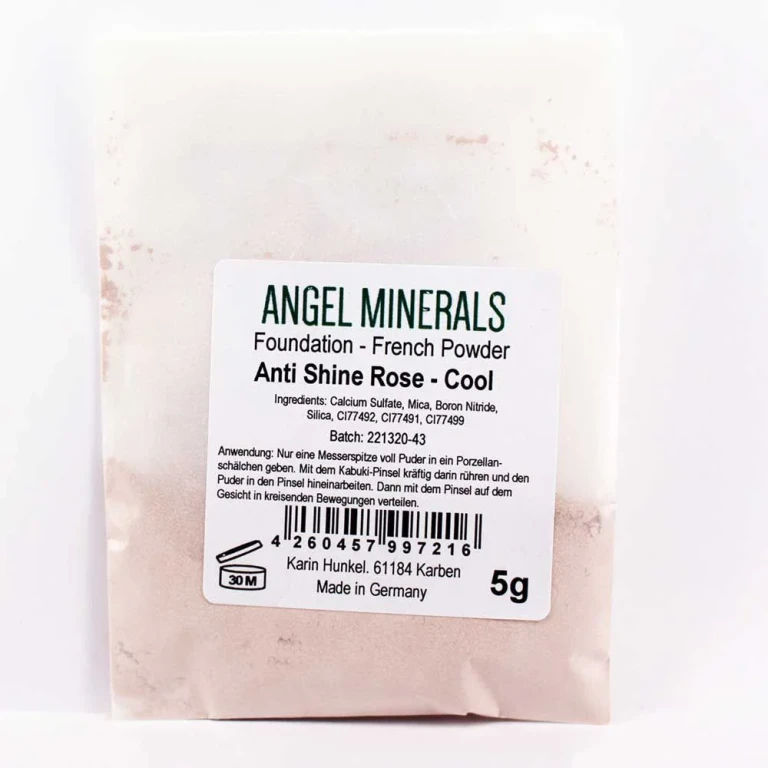 French Anti-shine Powder Foundation Refill Rose (5g)
