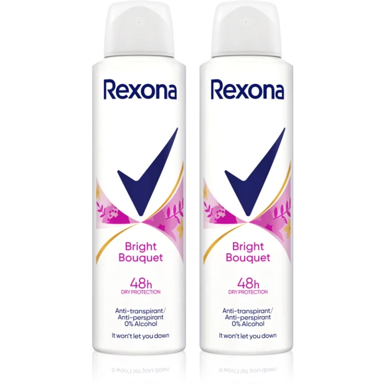 Sexy Bouquet antiperspirant spray, value pack of 2 x 150 ml