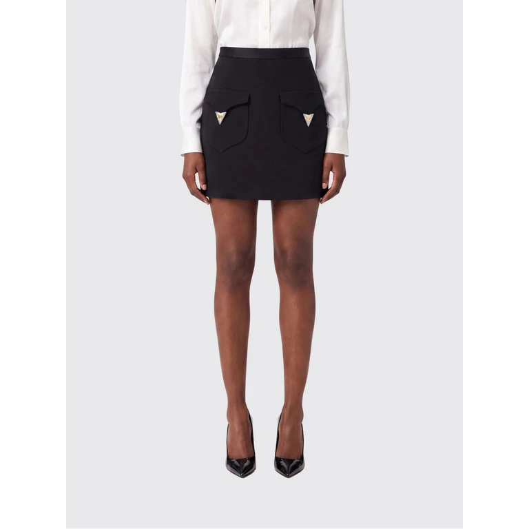 VERSACE Skirt Woman color Black (10254571A183051B000)