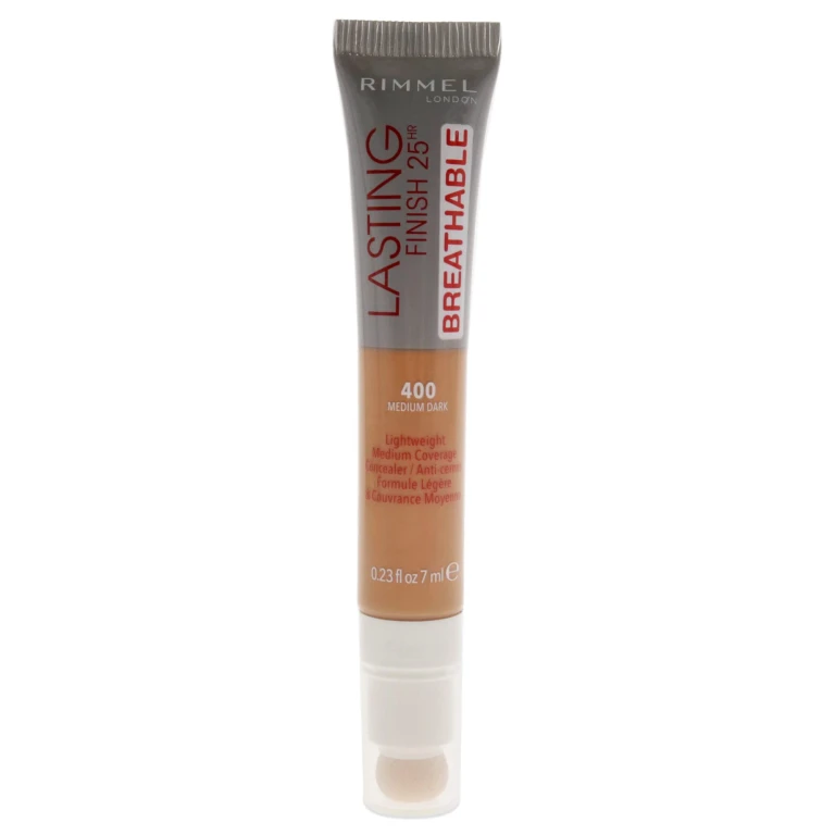 London, Lasting Finish, Medium Natural Coverage, Cream Concealer, 400, Medium Dark, 7ml