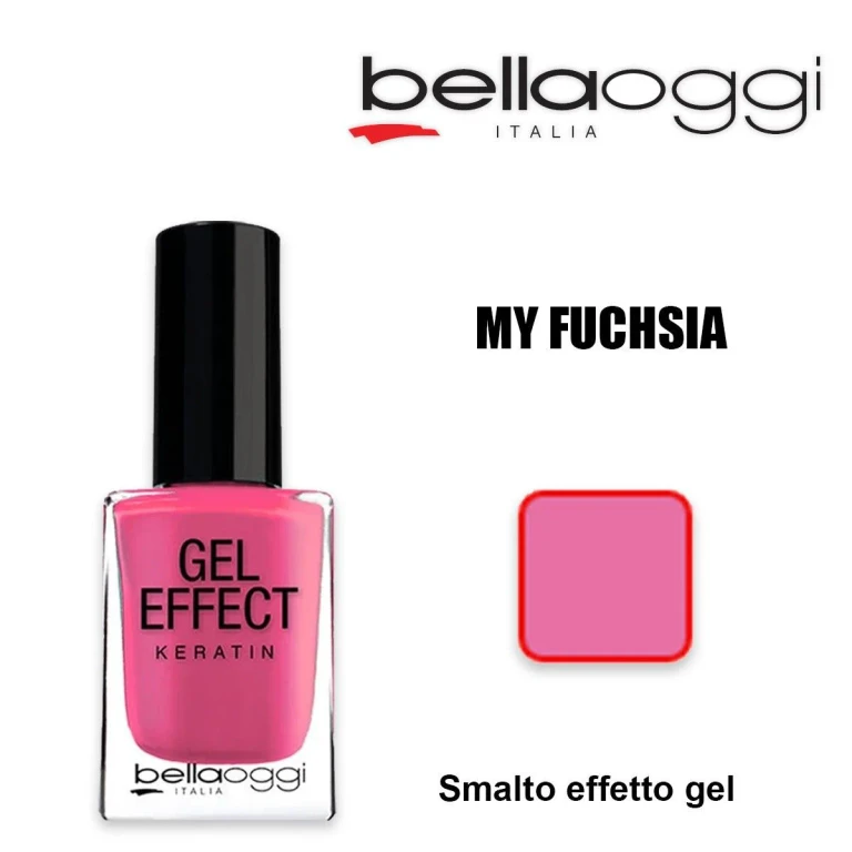 Gel-Effekt Keratin Nagellack - My Fuchsia Keratin