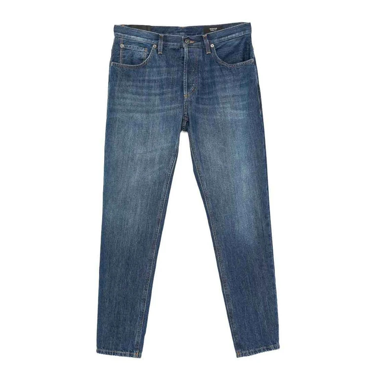 Dondup Jean Droit - Bleu (UP434DFE338UMU9800)