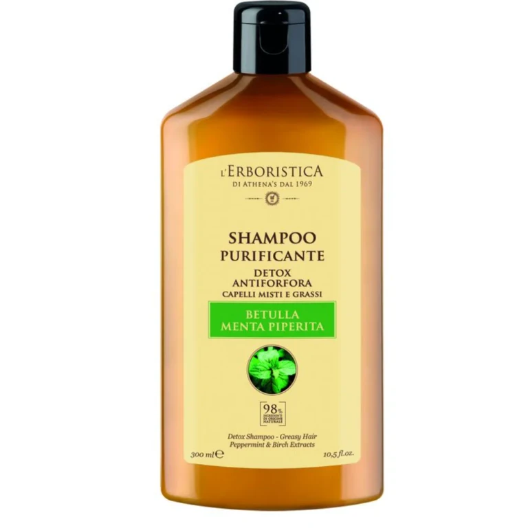 L'erboristica shampoo birch & peppermint 300 ml