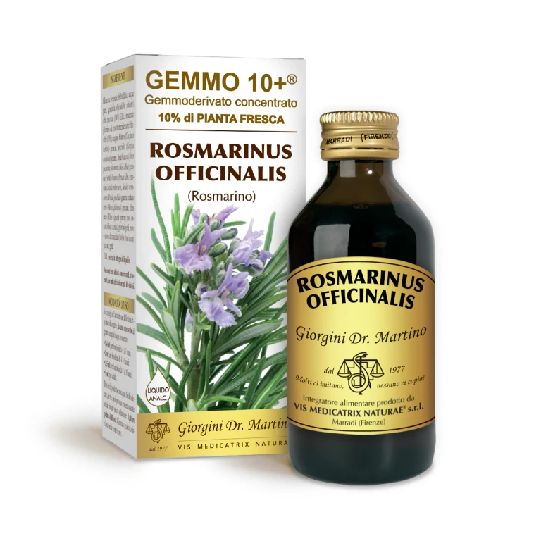 Gemmo 10+ Romarin 100 ml Liquide sans alcool