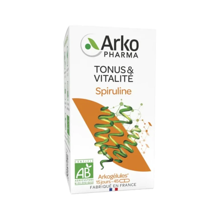 Arkogélules Spirulina Bio 45 Capsules
