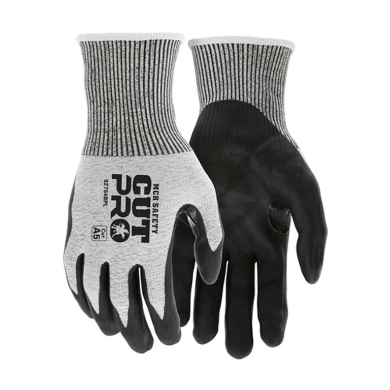 92754BPL Cut Pro 92754BP Gloves - Large Black/Gray (1-Dozen)