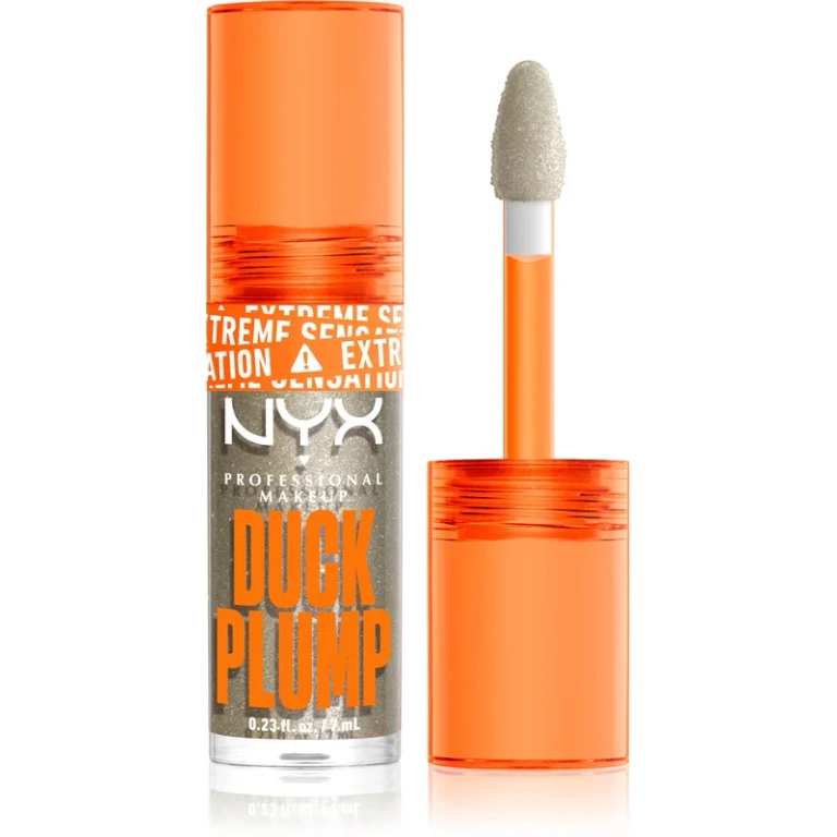 Professional Makeup Duck Plump Lip Gloss Volumizing Effect Color Quazy Silver 7 ml
