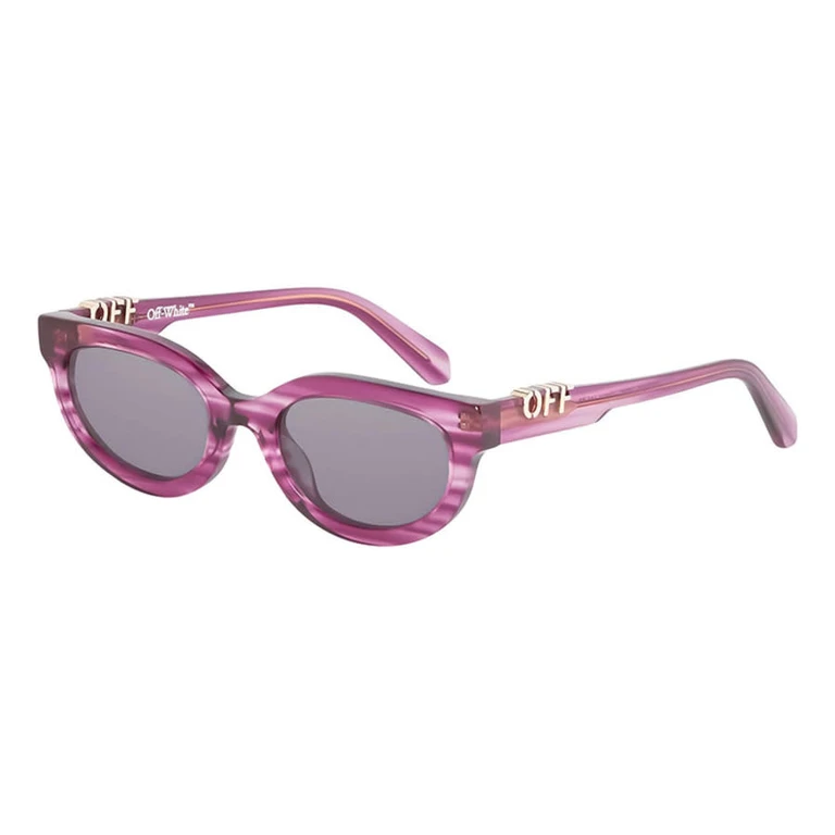 Off-White Ladies Black Cat Eye Sunglasses OERI13DSPARKS 3707