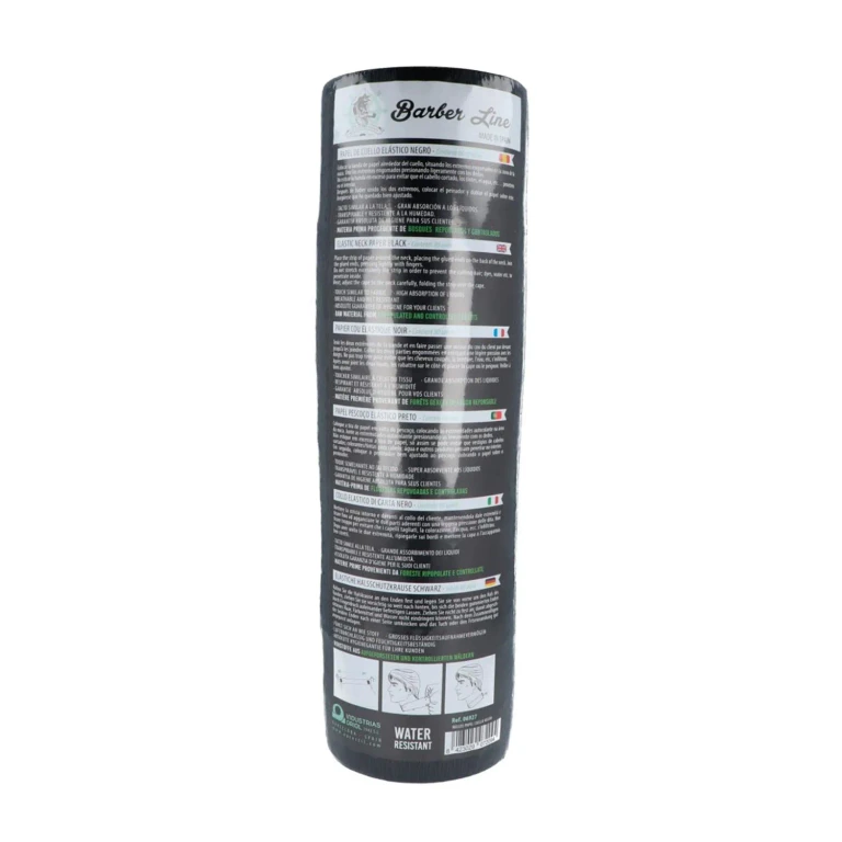 Hair Paper Neck Black 80 Services Pack of 5