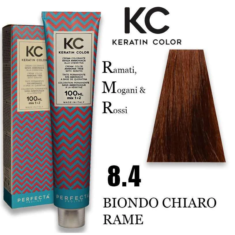 Kc Keratin Coloring Cream 100 Ml 8.4