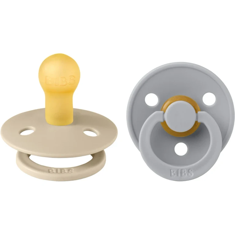 Colour Natural Rubber Size 1: 0+ months pacifier Vanilla / Cloud 2 pcs