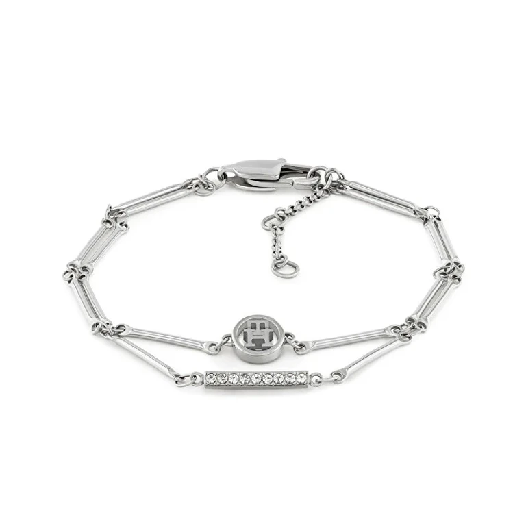 Fashion Double Bracelet with Crystals 2780999