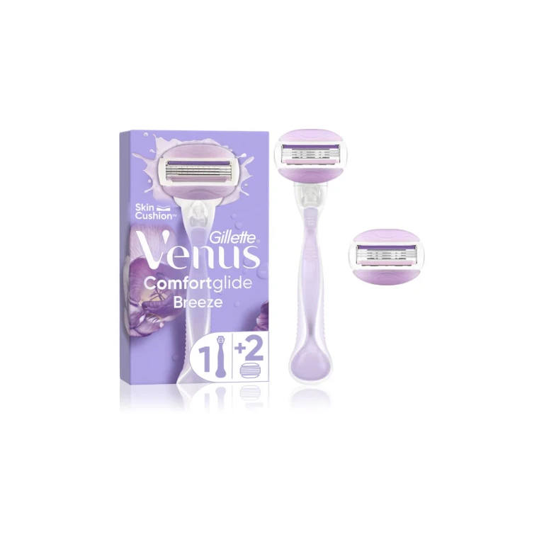 Venus Comfort glide Breeze Razor + Replacement Blades