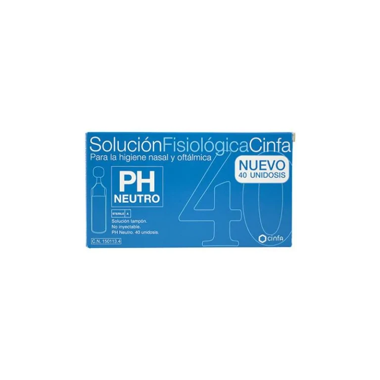 Saline Solution for Nasal Hygiene 40 Single Doses