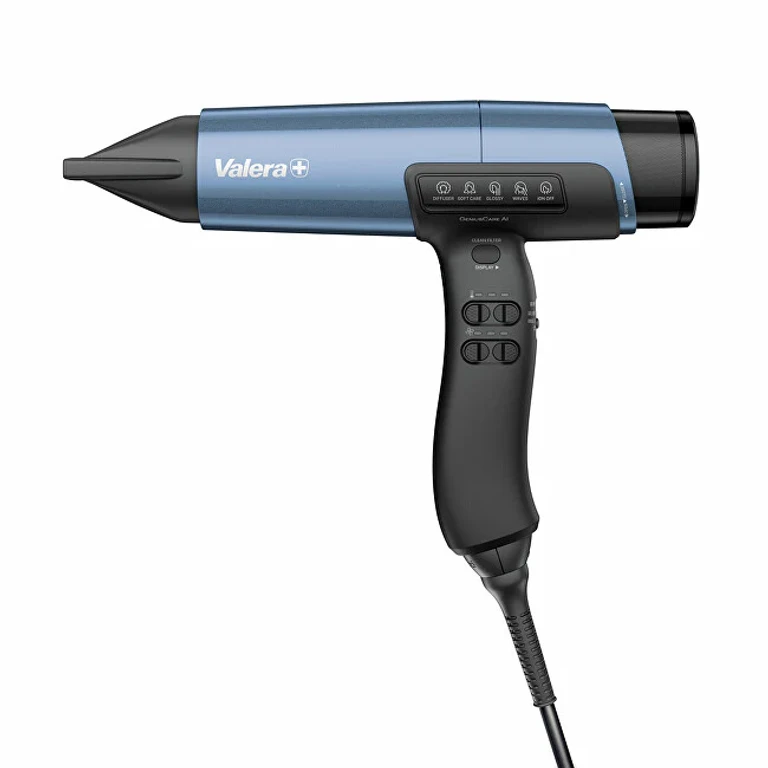 Professional Hair Dryer Geniuscare Ai Pacific Blue Metallic