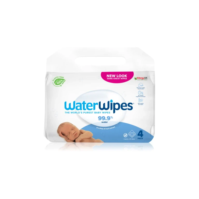 Baby 4 Pack Wet Wipes for Children 4×60 Pieces