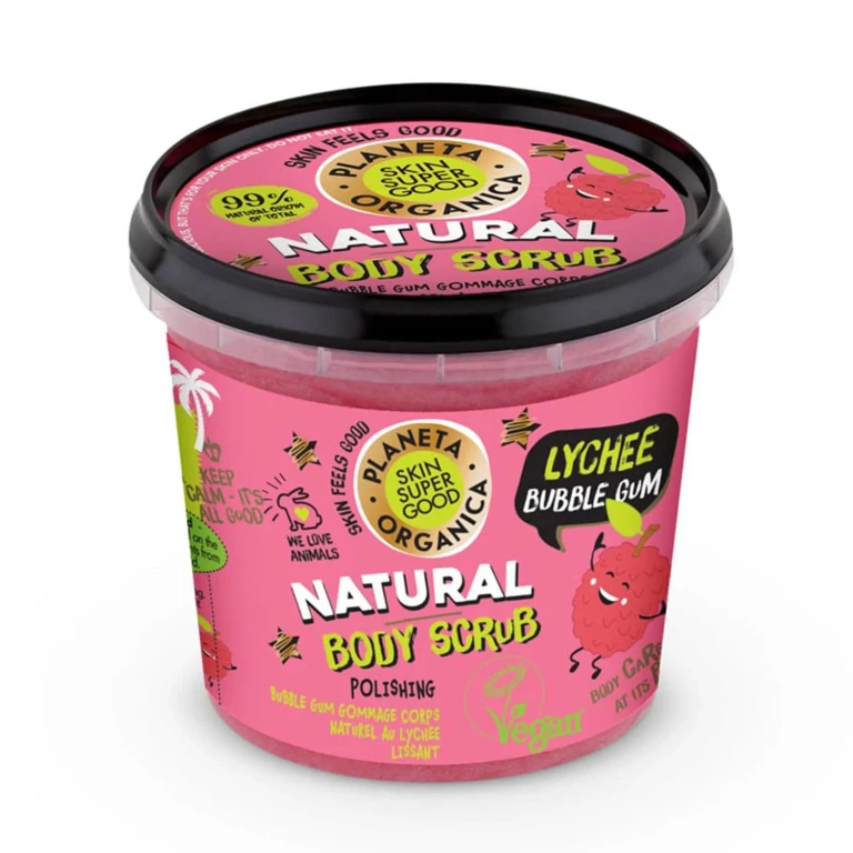 Skin Super Good Natural body scrub Lychee Gum 360ml