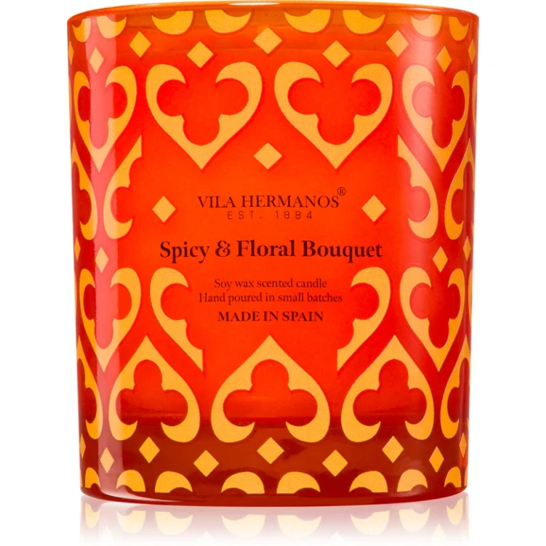 70ths Year Spicy & Floral Bouquet scented candle 200 g