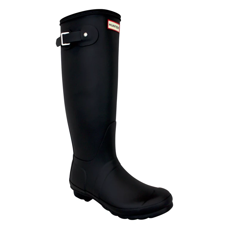 WOMENS ORIGINAL TALL RAIN BOOT - BLACK 9:- 9, Black