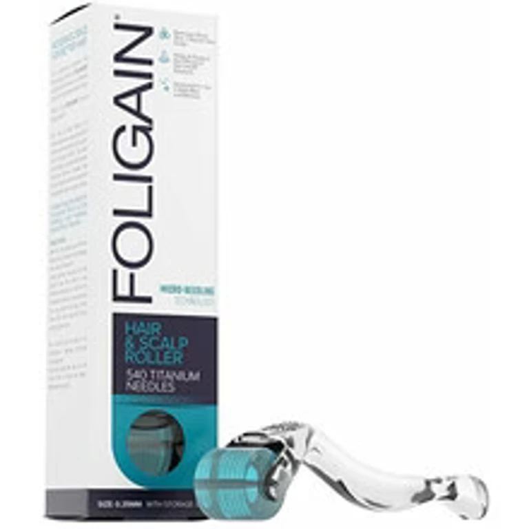 Hair roller and scalp 0.25 mm