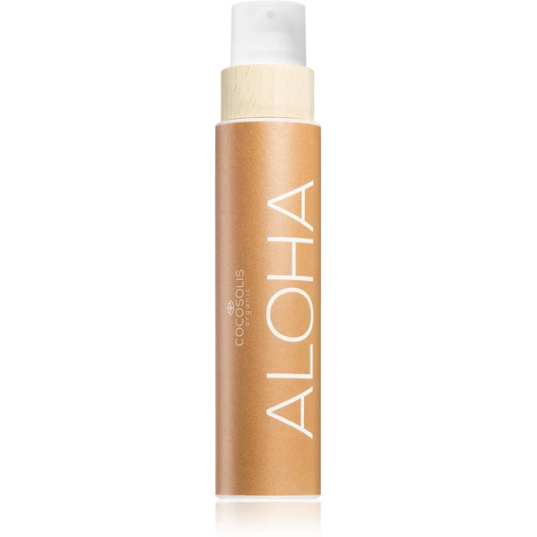 ALOHA tanning and treatment oil without protection factor with coconut fragrance 200 ml