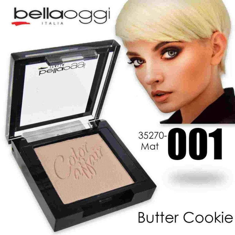 Matte Biscuit-Colored Eyeshadow with Butter