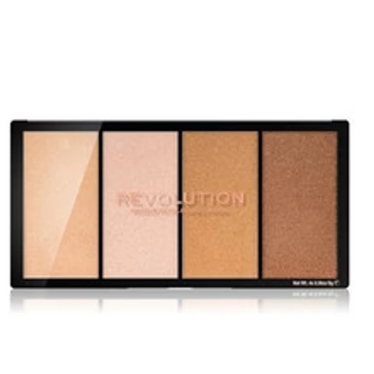 Makeup revolution Revolution Re-Loaded Highlighter Color Palette 20 g Lustre Lights Warm