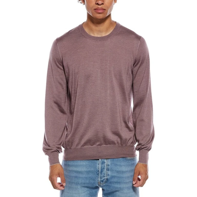 Mauve Cashmere Silk Sweater