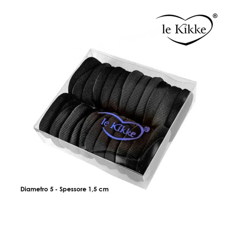 black queue clip box of 24 pieces