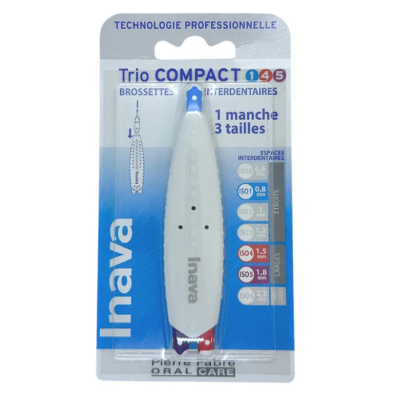 Trio Compact ISO 1/4/5 - 1 Trio Handle + 3 Interdental Brushes