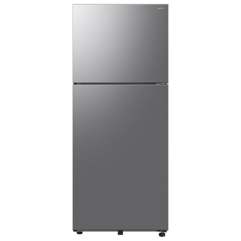 18 cu. ft. Top Freezer Refrigerator with Ice Maker in Stainless Steel