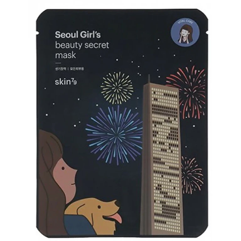 Seoul Girl`S Beauty Secret (Vitality Mask) 20 G Fabric Mask