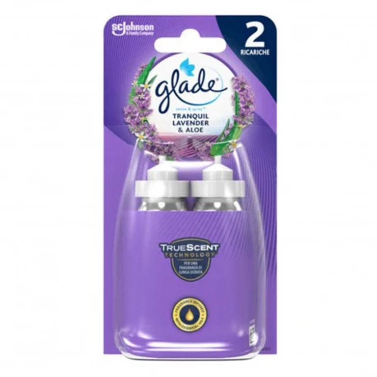 Sense & Automatic Spray Lavender and Aloe 2 Refills of 18 ml