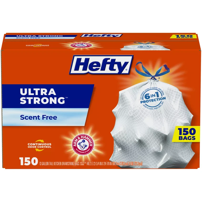 Ultra Strong Kitchen Drawstring Trash Bags 13 gal., 150 ct.