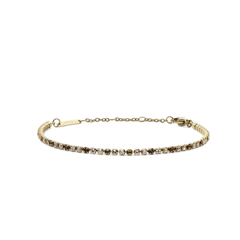 Elegant Crystal Bracelet Classic Tennis DW00401113