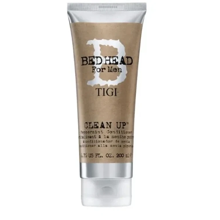 Bed Head Man Clean Up Shampoo de hortelã-pimenta