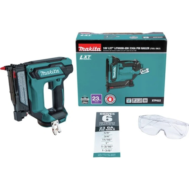 XTP02Z 18V LXT Lithium-Ion Cordless 23 Gauge Pin Nailer (Tool Only)