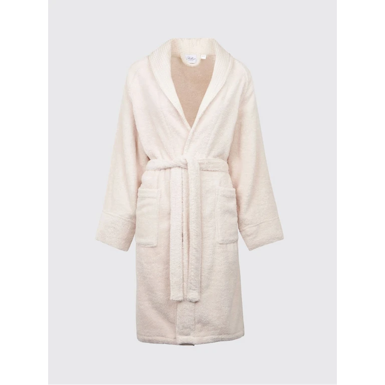 Bellora Fiocco Hooded Cotton Terry Bathrobe with Belt (2021722ROSA)