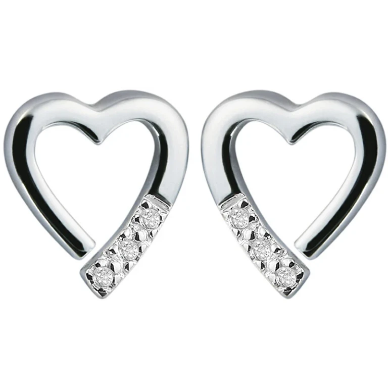 Earrings Hot Diamonds Just Add Love De110 Memories