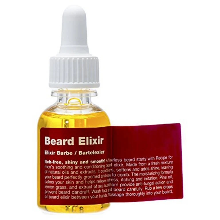 Elixir for beard Pine beard oil Vegan balm 25 ml