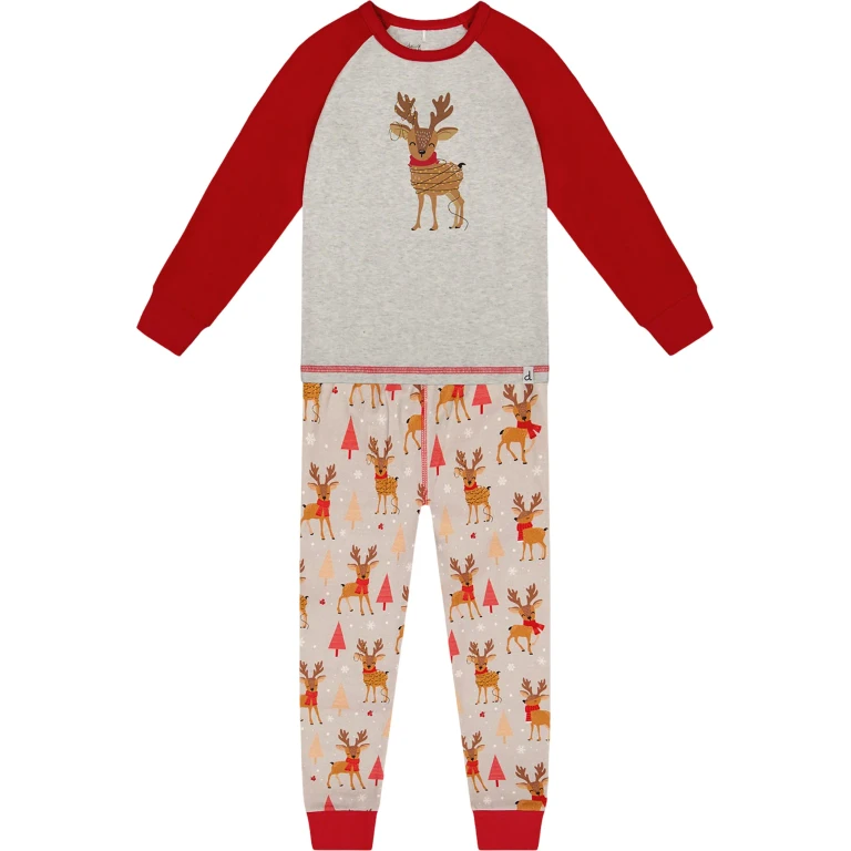 Two-Piece Organic Cotton Pajama Set - Baby Boy